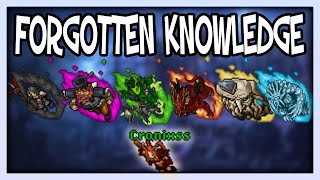 Forgotten Knowledge Quest 18 LEVEL 8  Imbuiments Powerfull Acessos e Bosses [upl. by Rosenstein]