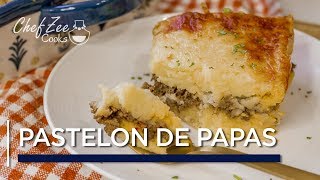 Pastelon de Papas  Dominican Shepherds Pie  Chef Zee Cooks [upl. by Levey]