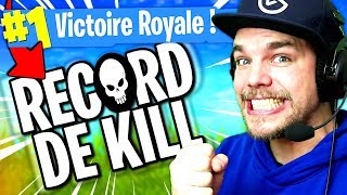 NOUVEAU RECORD DE KILLS sur FORTNITE Battle Royale [upl. by Januisz18]