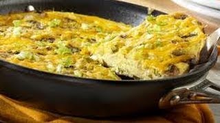 How to Make Cheddar Frittata Recipe [upl. by Asirak]