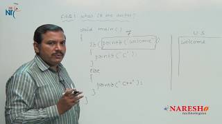 Conditional Controlling Statement ifelse  C Technical Interview Questions and Answers  Mr Ramana [upl. by Jeaz]