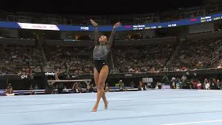 Leanne Wong  Floor Exercise  2023 Xfinity US Championships  Senior Women Day 2 [upl. by Ontina]