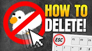 HOW TO DELETE DESKTOP GOOSE [upl. by Adnat]