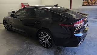 2022 Kia Stinger GT2 twin turbo AWD  Canadian quotElitequot Red edition [upl. by Hazem]