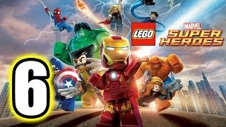 LEGO Marvel Super Heroes Walkthrough PART 6 PS3 Lets Play Gameplay TRUEHD QUALITY [upl. by Elolcin737]