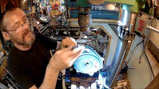 zoeller m53 d sump pump rebuild part 6 machining the seal [upl. by Dannye]