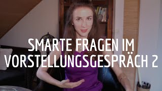 Smarte Fragen im Vorstellungsgespräch 22  Valentina Levant [upl. by Auqinaj]