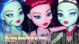 My Fake Monster High Dolls From China [upl. by Iphagenia]