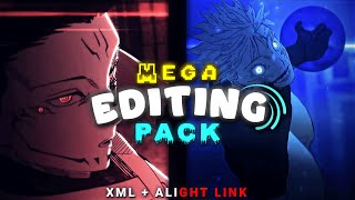 Mega WIS Editing Pack Alight Motion  Collab wmasterphil [upl. by Kciredorb18]