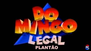 TRILHA completa PLANTÃO do DOMINGO LEGAL anos 902000 [upl. by Iarised]