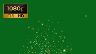 Fire Dust Particles Sparks Green Screen Background Effects HD [upl. by Anelrihs682]