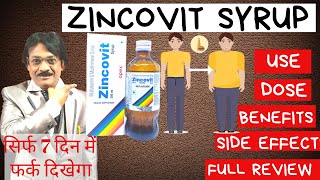 Zincovit syrup hindi  Zincovit syrup Uses Doses Benefits amp Review zincovit syrup dose for babies [upl. by Manolo]