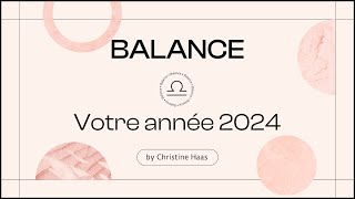 Horoscope 2024 Balance ♎️ Christine Haas amp Zoé Lafont [upl. by Boland249]