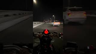 Duke 200 night ride youtubeshorts duke200 drive carzyride instareels viralvideo [upl. by Hux]