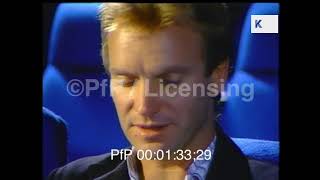 1980s Sting Talking About Bring On The Night  Premium [upl. by Aveline]