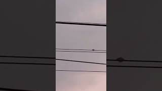 Moment UFO is spotted in Zitácuaro Michoacán Mexico [upl. by Onfroi889]