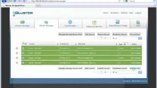 How to Install Gluster Storage Platform [upl. by Enillebyam]