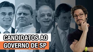 QUEM SÃO OS CANDIDATOS A GOVERNADOR DE SÃO PAULO  MANUAL DO BRASIL [upl. by Eilzel810]