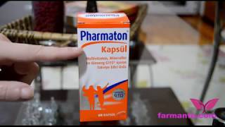 Pharmaton Multi Vitamin Kapsül Nedir  Nasıl Kullanılır  Farmantecom [upl. by Anika]