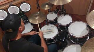 Que Mala Los Bukis drum cover Roberto Guadarrama II [upl. by Robbert]