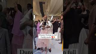 WATCH HOW DUNSIN OYEKAN DANCING WITH HIS DAUGHTER AND SON ON HIS BIRTHDAY [upl. by Aible]