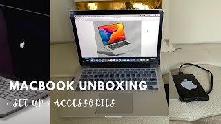 MacBook Pro Unboxing📦  Set up  Review Aesthetics  Satisfying [upl. by Magnuson]