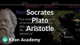 Socrates Plato Aristotle  World History  Khan Academy [upl. by Barnie71]