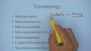 lecture 19  Microprogrammed Control [upl. by Leodora]