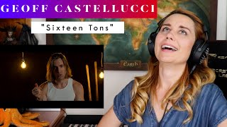 Geoff Castellucci quotSixteen Tonsquot REACTION amp ANALYSIS by Vocal Coach  Opera Singer [upl. by Devland]