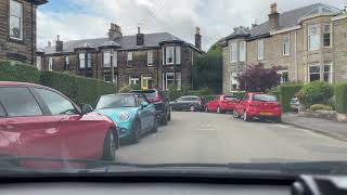 Driving in Glasgow  Victoria Park and Jordanhill  August 2021 [upl. by Paloma]