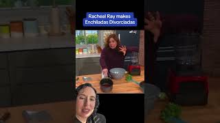 Reacting to Racheal Ray’s Enchiladas Divorciadas [upl. by Ayyidas]