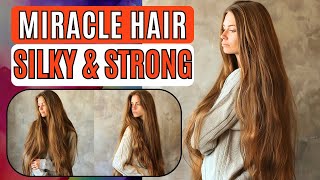 1 Use And Your Hair Will be Silky Straight and Stronger The Miracle Treatment [upl. by Ezana862]