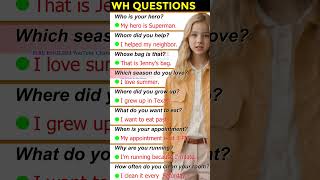 🥰How to speak English fluently Daily use English question answer practice learnenglish [upl. by Pros411]