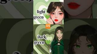 Light green💚 🆚 dark green💚subscribe 🙏love😍 choose fashion 😀EntertainmentSakshi 💐like share [upl. by Dajma732]