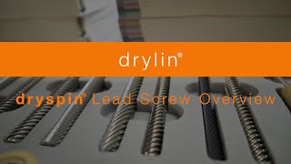 Overview  drylin® Lead Screws [upl. by Mendive]