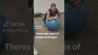 2 types at the gym god boxfit workout fitness fitnessmotivation funny yoga exercise lol [upl. by Eerej]