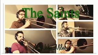 When The Saints for trombone choir and rhythm section [upl. by Goodkin]