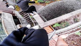 PARKOUR vs SECURITY  Real Chase Situation  GoPro HERO3 [upl. by Acisse154]