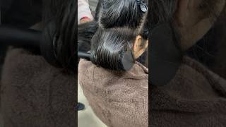 Inward blow dryer कैसे karien  outward blow dryer कैसे karien diff type of blow dryer haircut [upl. by Anayrb]