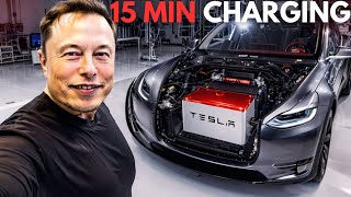 Elon Musks SHOCKING New Tesla AluminumIon Super Battery with 15Min Charging [upl. by Amethyst]