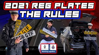 UK REGISTRATION PLATE LAWS  EVERYTHING YOU NEED TO KNOW ABOUT 3D4D SHORTENED PLATES AND MORE [upl. by December308]