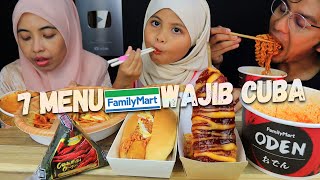 24JAM MAKAN menu PALING SEDAP Family Mart SAMPAI X LARAT Mukbang Malaysia [upl. by Kong405]