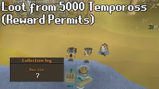 Loot from 5000 Tempoross Reward Permits [upl. by Natascha]