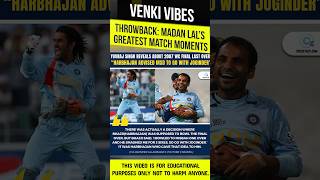 Remembering The Unsung Hero  Madan Lal shorts venki vibes interesting facts cricket [upl. by Neliak631]