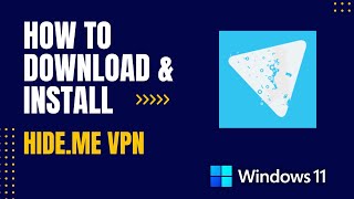 How to Download and Install hideme VPN For Windows [upl. by Eliason]