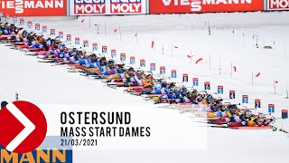 MASS START DAMES  OSTERSUND 2021 [upl. by Nickolaus]