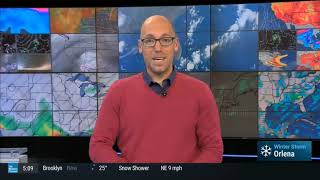 The Weather Channels Winter Storm Coverage On Winter Storm Orlena 5PM  10PM 13121 Part 3 [upl. by Atiuqahs]