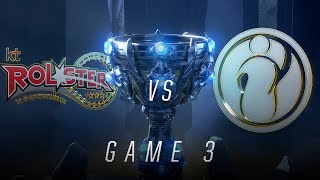 KT vs IG  Quarterfinal Game 3  World Championship  kt Rolster vs Invictus Gaming 2018 [upl. by Milburr154]