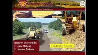 Roadbond EN 1® Soil Stabilizer  Improve Base Material [upl. by Warfourd]