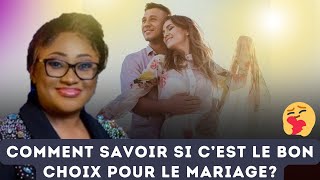 Comment savoir si c’est le bon choix pour le mariage Pasteur Joelle Kabasele [upl. by Tekcirc671]